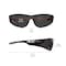 Ergodyne SAGA, Safety Glasses, Anti-Fog, Smoke Lens, Matte Black Frame, Frameless SAGA-AFAS - alternate 4